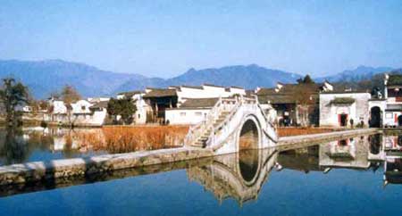 (South Lake) in Hongcun village, Anhui