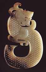 Fig. 3 
Jade dragon
2nd century BCE