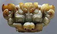 Fig. 6 Jade beast head
2nd century BCE