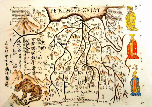 Fig. 1 An illustration of Peking and surrounds, by MichaBoym#322; Boym  
